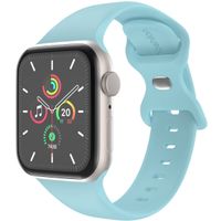 imoshion Silikonband⁺ für die Apple Watch Series 1 bis 9 / SE (38/40/41 mm) | Series 10 (42 mm) - Saphirblau - Größe S/M