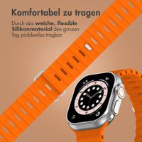 Accezz Ocean Armband für Apple Watch Series 1 - 9 / SE (38/40/41 mm) | Series 10 / 11 (42 mm) - Orange