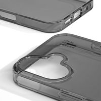 iDeal of Sweden Clear Case für das iPhone 16 - Tinted Black