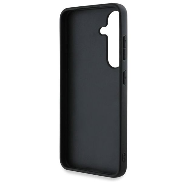 Guess 4G Metal Logo Back Cover Samsung Galaxy S25 - Blau