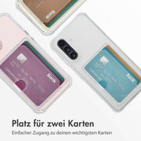 imoshion Soft Case Back Cover mit Kartenhalter Samsung Galaxy A26 - Transparent