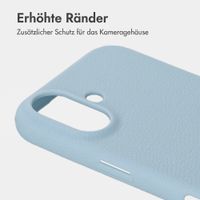 imoshion Texture Backcover Apple iPhone 16 - Hellblau