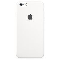 Apple Silikon-Case für das iPhone 6(s) Plus - White