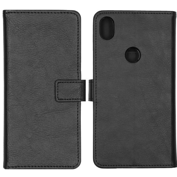 imoshion Luxuriöse Klapphülle für das Alcatel 3C (2019) - Schwarz