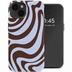 Selencia Vivid Rückabdeckung mit MagSafe Apple iPhone 14 - Dream Swirl Chocolate