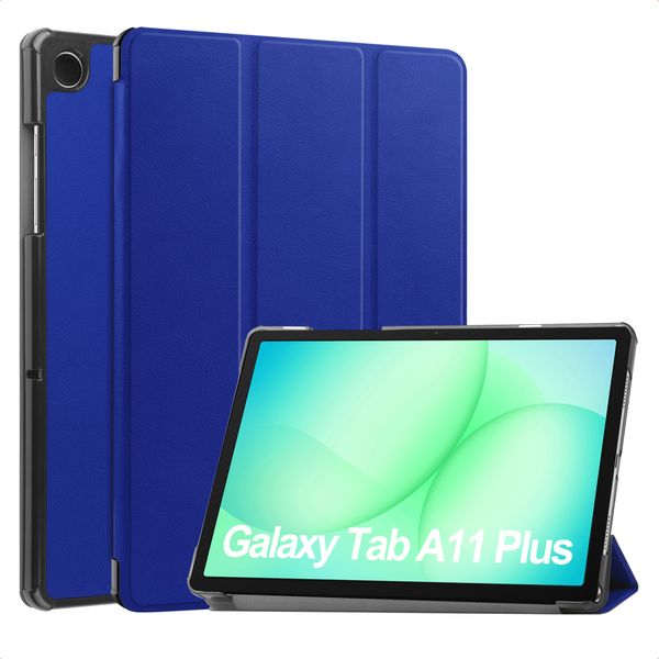 imoshion Trifold Klapphülle Samsung Galaxy Tab A11 Plus - Cobalt Blue