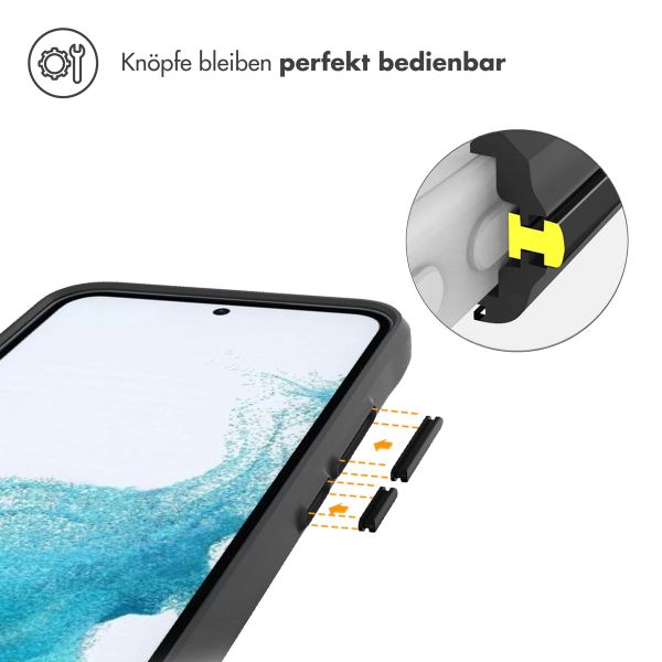 imoshion Rugged Hybrid Carbon Case Samsung Galaxy A54 (5G) - Schwarz