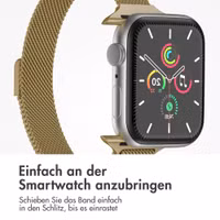imoshion Mailandisches schlankes Armband für Apple Watch Series 1 - 9 / SE (38/40/41 mm) | Series 10 / 11 (42 mm) - Gold