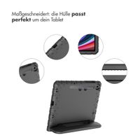 imoshion Schutzhülle mit Handgriff kindersicher Samsung Galaxy Tab S11 / S9 11.0 Zoll / S10 Lite / S10 FE / S9 FE 10.9 Zoll - Schwarz