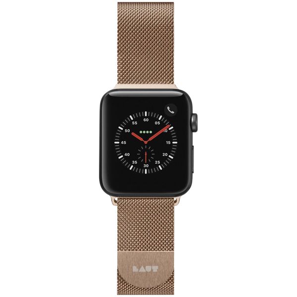 Laut Steel Loop für das Apple Watch Series 1-10 / SE / Ultra (2) - 42/44/45/46/49 mm - Gold