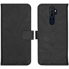 imoshion Luxuriöse Klapphülle Oppo A5 (2020) / A9 (2020) - Schwarz