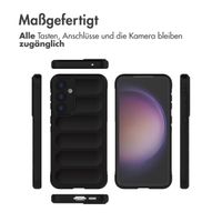 imoshion EasyGrip Backcover für das Samsung Galaxy S23 FE - Schwarz