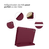 imoshion Schutzhülle mit Handgriff kindersicher Samsung Galaxy Tab A11 Plus / A9 Plus - Velvet Plum