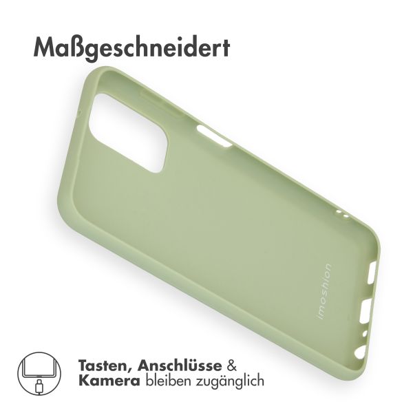 imoshion Color TPU Hülle für das Samsung Galaxy A13 (4G) - Olive Green