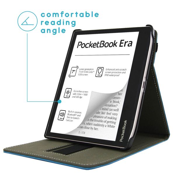 imoshion Stand Flipcase Pocketbook Era Color - Hellblau