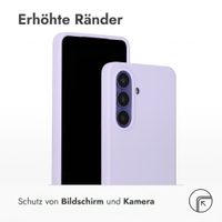 Accezz Liquid Silikoncase mit MagSafe Samsung Galaxy S26 - Violett