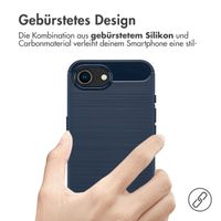 imoshion Brushed Back Cover für das iPhone SE 4 - Dunkelblau