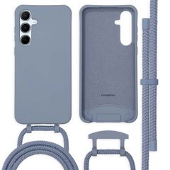 imoshion Color Backcover mit abtrennbarem Band Samsung Galaxy A55 - Ash Blue