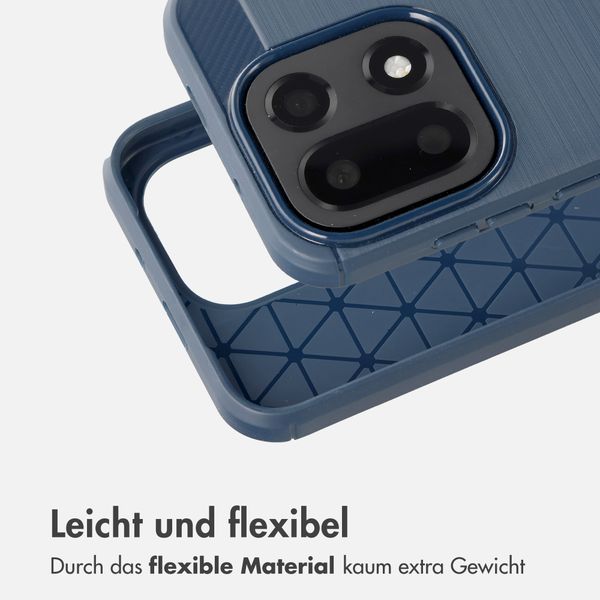imoshion Brushed Back Cover OnePlus 15 - Dunkelblau