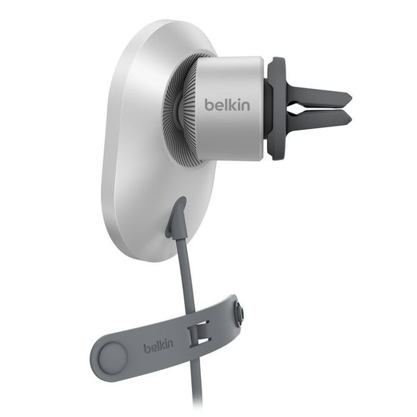 Belkin BoostCharge Pro Magnetisches Kabelloses Autoladegerät - Telefonhalterung Lüftungsgitter - Inklusive Adapter