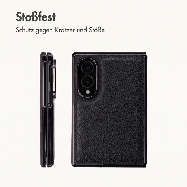 imoshion Kunstleder Backcover Samsung Galaxy Z Fold 8 - Schwarz