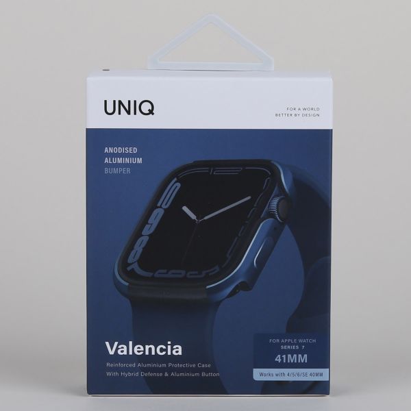 Uniq Valencia Watch Hülle für die Apple Watch 4-6 / SE - 40/41 mm - Cobalt Blue