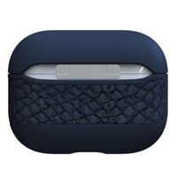 Njorð Collections Salmon Leather Case für Apple AirPods Pro 1 / Pro 2 - Petrol