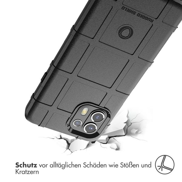imoshion Rugged Shield Backcover Motorola Edge 20 Lite - Schwarz