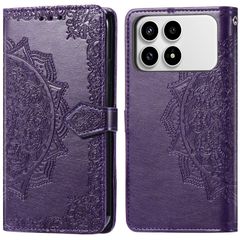 imoshion Mandala Klapphülle Xiaomi Poco F8 Pro - Violett