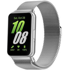 imoshion Magnetisches Milanaise Armband für das  Samsung Galaxy Fit 3 - Silber