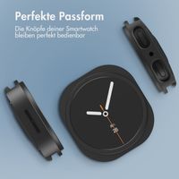 imoshion Bumper Hard Case für das Samsung Galaxy Watch 8 (40 mm) - Schwarz