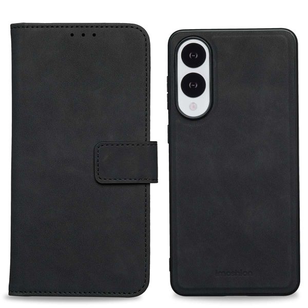 imoshion Entfernbare 2-1 Luxus Klapphülle Samsung Galaxy S25 Edge - Schwarz