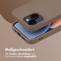 imoshion TPU Color Cover Apple iPhone 14 - Braun