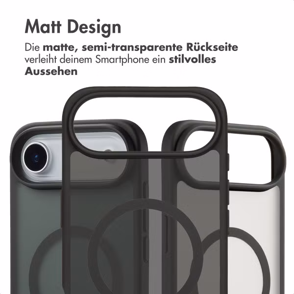 imoshion Color Guard Back Cover mit MagSafe Apple iPhone Air - Schwarz