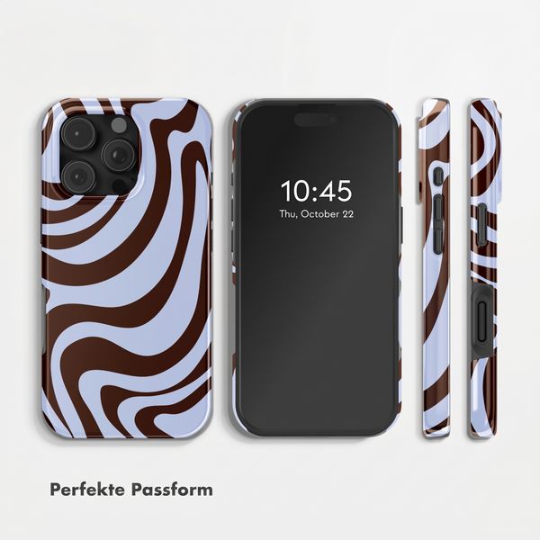 Selencia Vivid Back Cover Apple iPhone 16 Pro Max - Dream Swirl Chocolate