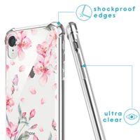 imoshion Design Hülle mit Band für das iPhone Xr - Blossom Watercolor