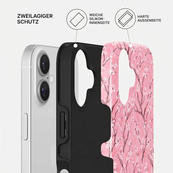 Burga Tough Back Cover MagSafe Apple iPhone 16 - Sakura