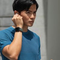 Uniq Aspen Geflochtenes Armband für die Apple Watch Series 1 bis 9 / SE (38/40/41 mm) | Series 10 (42 mm) - Zypressengrün