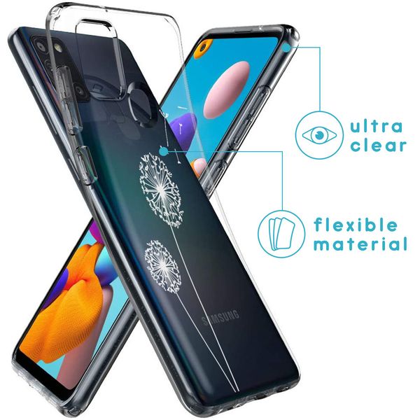 imoshion Design Hülle für das Samsung Galaxy A21s - Dandelion