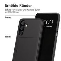 imoshion Backcover mit Kartenfach Samsung Galaxy A18 (4G) - Schwarz