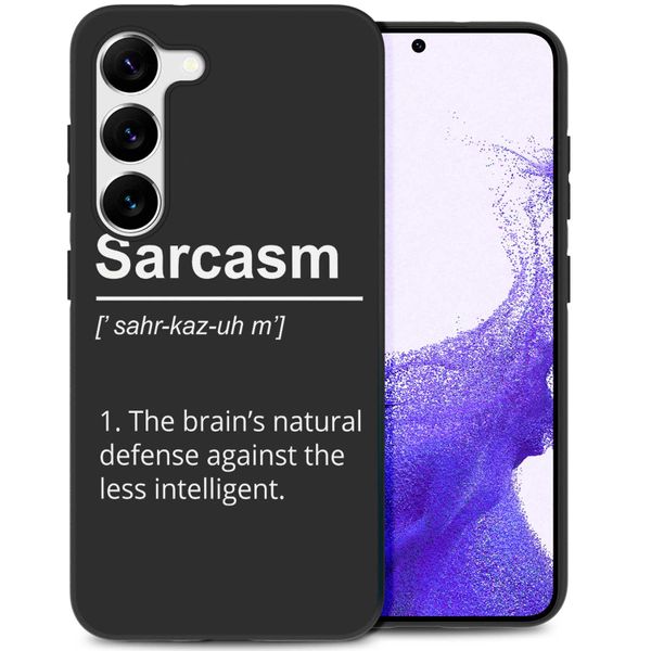 imoshion Design Hülle für das Samsung Galaxy S23 - Sarcasm