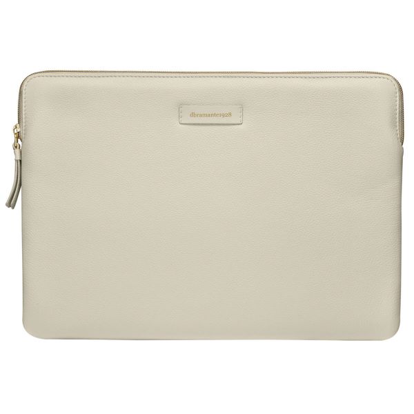 dbramante1928 ﻿Paris Sleeve - Laptop Hülle 13 Zoll - Laptop Sleeve - Echtes Leder - Apple MacBook Pro 13 Zoll / Air 13 Zoll - Sand Dune