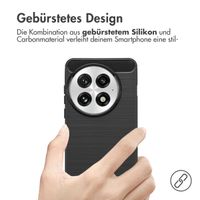 imoshion Brushed Back Cover für das OnePlus 13 - Schwarz