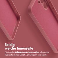 imoshion Color Back Cover mit MagSafe für das Samsung Galaxy S25 - Dusty Rose