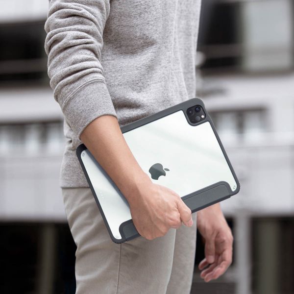 Uniq Moven Case für das iPad Air 11 Zoll (2024) M2 / Air 5 (2022) / Air 4 (2020) - Charcoal