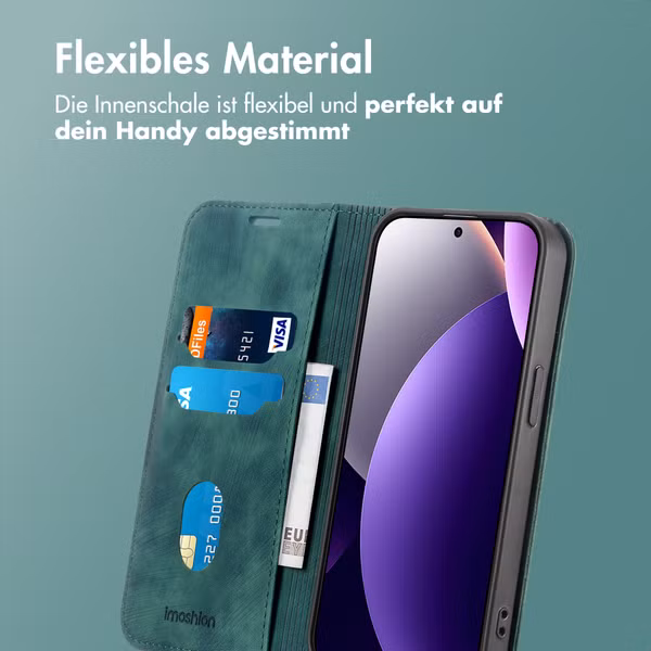 imoshion Slim Klapphülle Xiaomi Redmi Note 15 Pro (4G) - Grün
