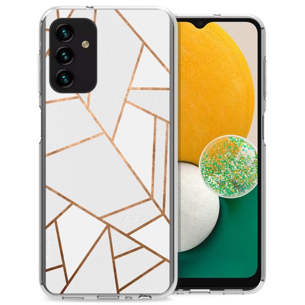 imoshion Design Hülle für das Samsung Galaxy A13 (5G) / A04s - White Graphic