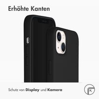 Accezz Liquid Silikoncase mit MagSafe für das iPhone 13 - Schwarz