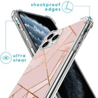 imoshion Design Hülle mit Band für das iPhone 11 Pro - Pink Graphic