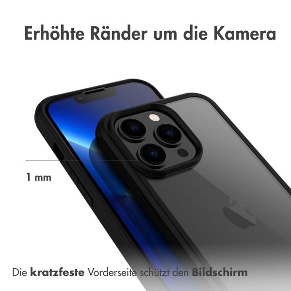 Accezz ﻿360° Rundumschutzhülle für das iPhone 13 Pro Max - Schwarz